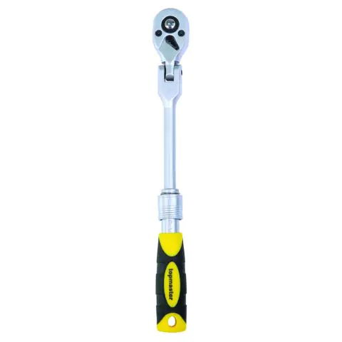 Тресчотка с телеск. дръжка 1/4" 72 зъба 185-235mm Topmaster Professional, (35927568)