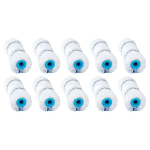 Валяк мини микрофибър 100х25x6mm кутия 10бр. TopStrong, (35928583)