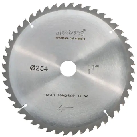 Диск за циркуляр 254х2.4х30.0mm 48 WZ 5° neg., (35929219)
