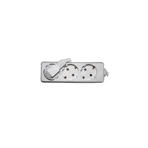 Разклонител 3 гнезда с кабел 3.0m х1.5mm2 MK, (35929336)