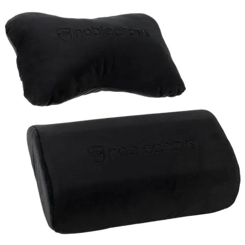 Комплект възглавници Noblechairs, За геймърски стол EPIC/ICON/HERO, Черен, (35935668)