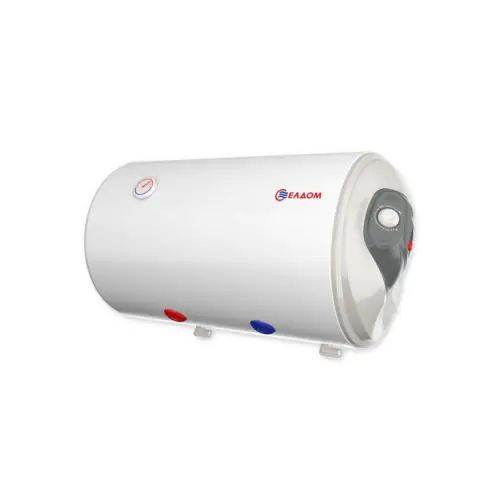 Бойлер Елдом WH08046BRI, 3 KW, 80L, Хоризонтален, Неръждаем, Ел. изводи от дясно, търби отдолу, (13285)