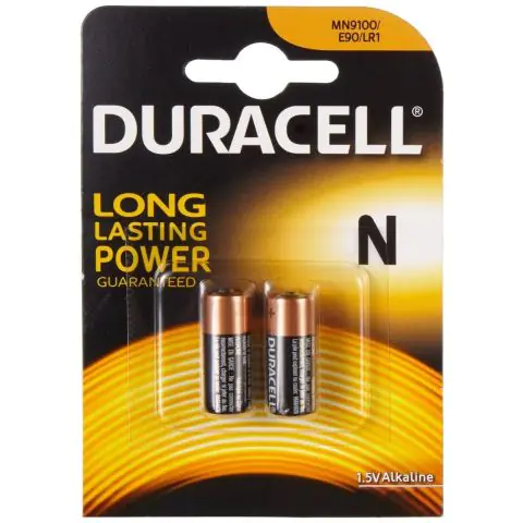 Алкална батерия DURACELL LR-1 /2 бр. в опаковка/ 1.5V, (35936456)