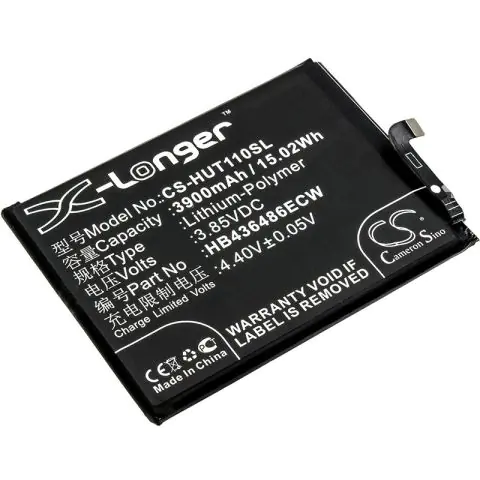 Батерия за мобилен телефон Huawei BLA-AL00, CLT-L04, G10 Plus HB436486ECW LiPo 3,85V 3900 mA Cameron Sino, (35939792)