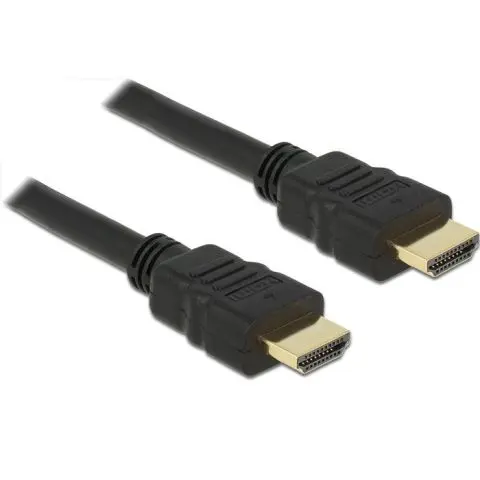 Кабел Delock High Speed, HDMI мъжко - HDMI A мъжко, 4K, 0.25 m, Ethernet, (35937242)