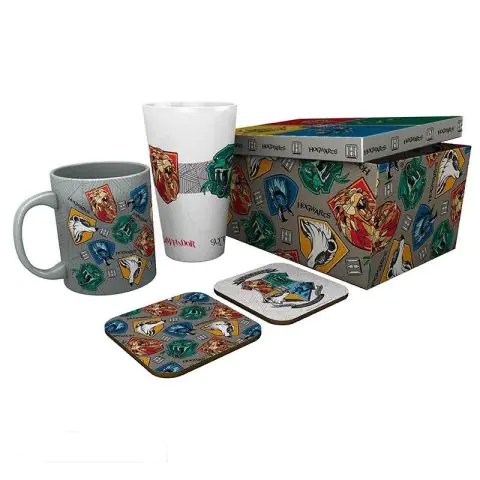 Комплект ABYSTYLE HARRY POTTER, Чаша, Стъклена чаша, 2 x Подложки, (35935574)