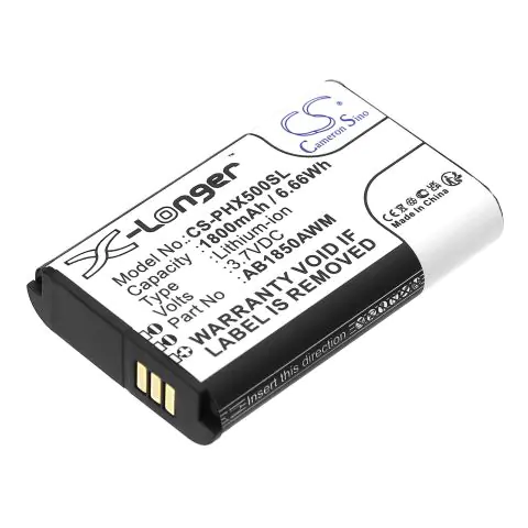 Батерия за мобилен телефон PHILIPS AB1720AWM, AB1790AWM, Xenium 9A9K LiIon 3,7V 1800mAh CAMERON SINO, (35939796)