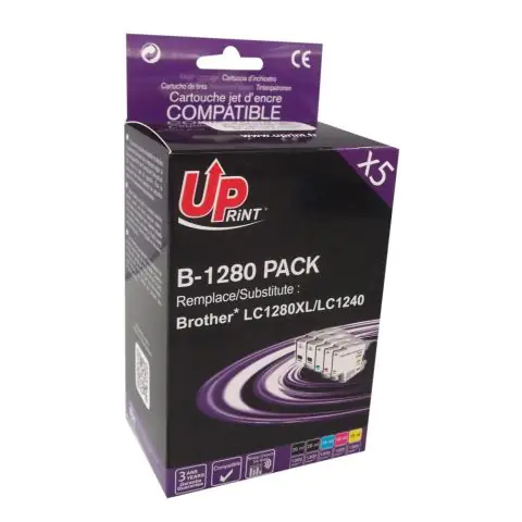 Мастилница UPRINT LC1280XL / LC1240, BROTHER, (BK+C+M+Y), (35932666)