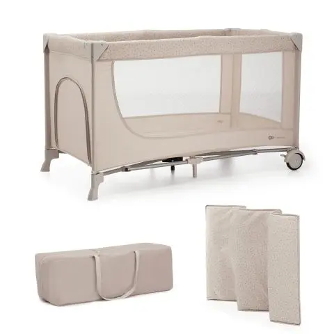 Kinderkraft JOY SIMPLE 2 бебешка кошара BEIGE, (35943937)