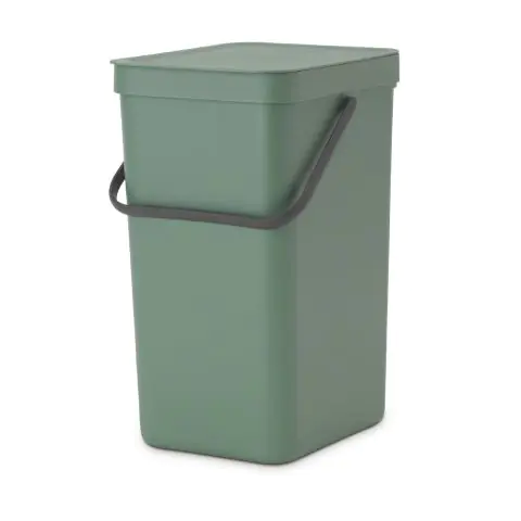 Кош за смет за разделно събиране Brabantia Sort&Go 16L, Fir Green, (35946763)