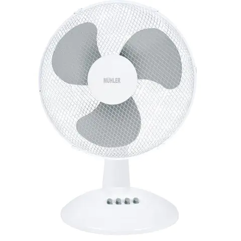 Вентилатор настолен 16'' Muhler FM-16, 40W, 3 перки, (35942038)