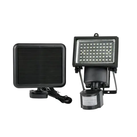 LED прожектор с датчик и соларен панел, (35942039)