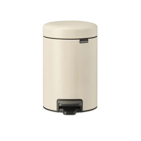 Кош за смет с педал Brabantia NewIcon 3L, Soft Beige, (35942424)