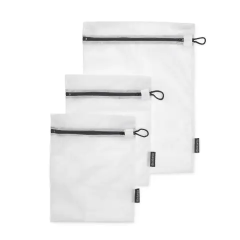 Комплект торби за деликатно пране Brabantia White/Grey, 3 броя в два размера, (35942500)