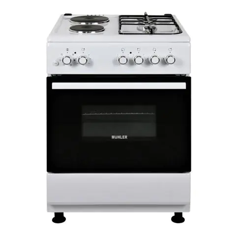 Готварска печка Muhler ELC-600G, 2Г+2Е, (35942687)