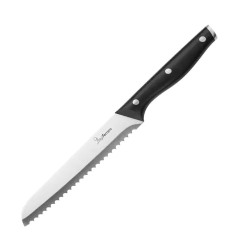 Нож за хляб Luigi Ferrero Condor FR-1881R NEW 19cm, (35942882)