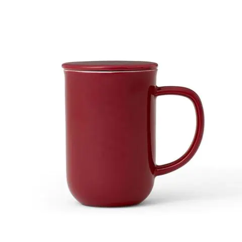 Чаша за чай с цедка VIVA Minima Cranberry 500ml, (35942959)