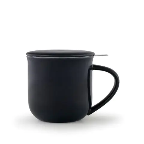 Чаша за чай с цедка VIVA Minima Midnight 350ml, (35942960)