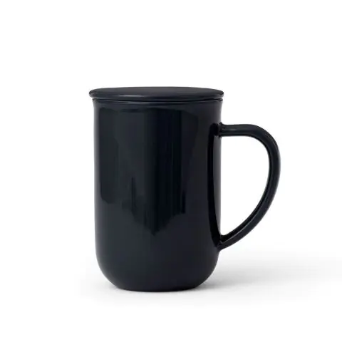 Чаша за чай с цедка VIVA Minima Midnight 500ml, (35942961)