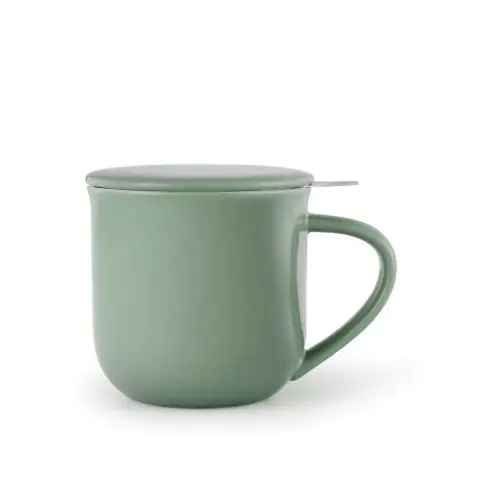 Чаша за чай с цедка VIVA Minima Stone Green 350ml, (35942962)