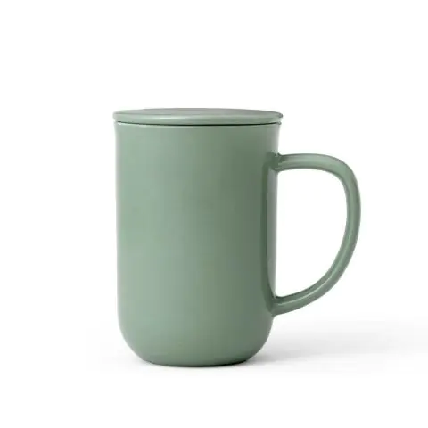 Чаша за чай с цедка VIVA Minima Stone Green 500ml, (35942963)