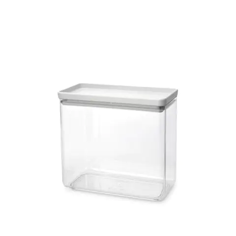 Кутия за съхранение на продукти Brabantia Tasty+ Stackable 3.5L, Light Grey, (35943338)