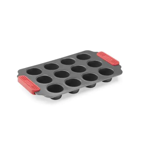 Форма за печене Lekue 31x18xH3.7cm, Non-Stick, за мини мъфини, (35943713)