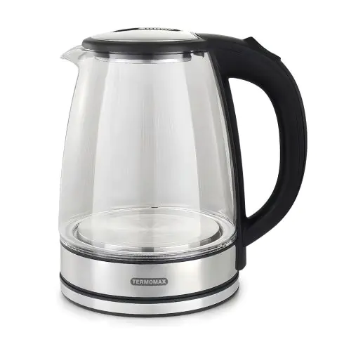 Кана електрическа Termomax TK3011, 1500W, 1.8 л, стъклена, (35943730)