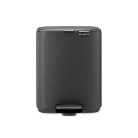 Кош за смет Brabantia Bo Pedal 7L, Mineral Infinite Grey, (35946906)