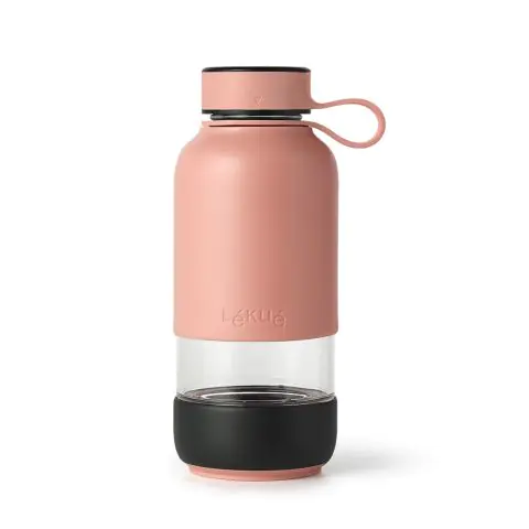 Бутилка с вграден филтър Lekue On The Go Coral 500ml, (35946981)