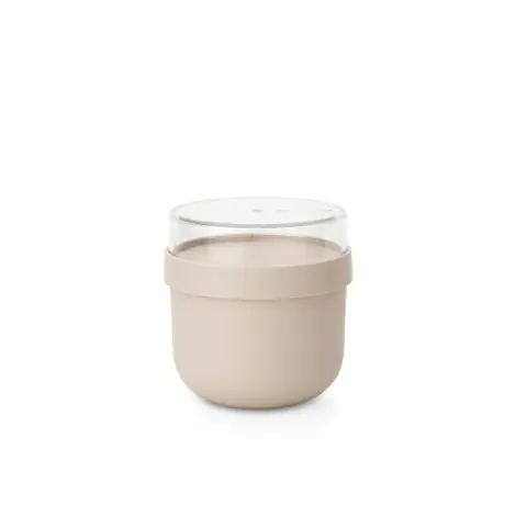 Купичка за закуска Brabantia Make&Take 500ml, Soft Beige, (35947019)