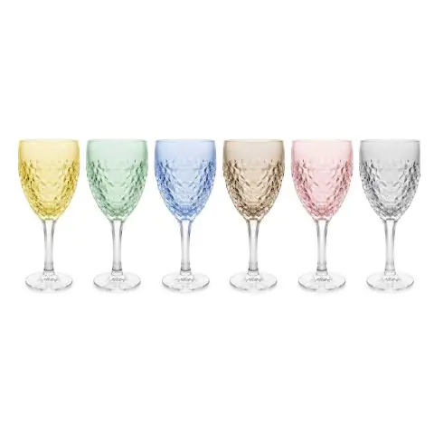 Чаша за вино Bohemia 1845 Nicolette MIX 320ml, 6 броя, (35949934)
