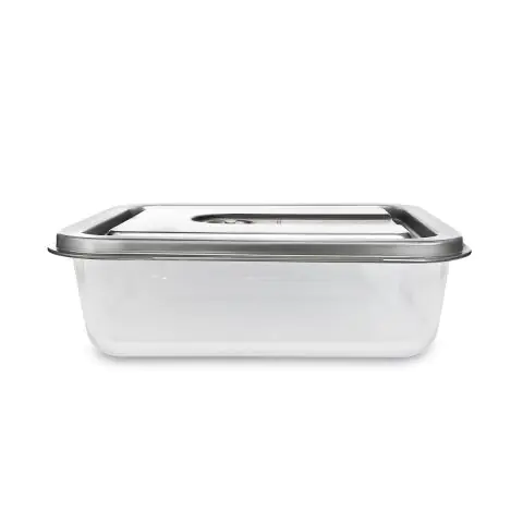 Стъклен съд за вакуумиране CASO VacuBoxx Inox XL 4.5L, (35945226)