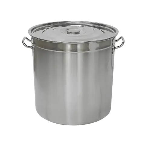 Казан с капак SAPIR SP 1211 B35, 38.5 литра, 35x37 см, Инокс, (18319)