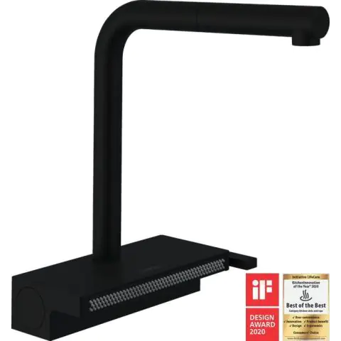 Смесител за кухня Hansgrohe Aquno Select M81-H250, Черен мат, (21998)