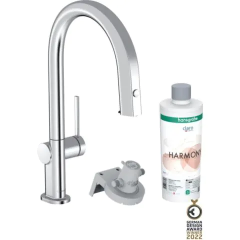 Смесител за кухня Hansgrohe Aqittura M91-H210, pull-out, sBox, (21987)