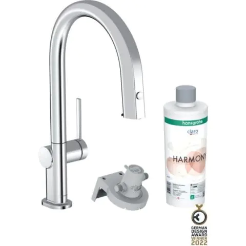 Смесител за кухня Hansgrohe Aqittura M91-H210, pull-out, chrome, (21983)