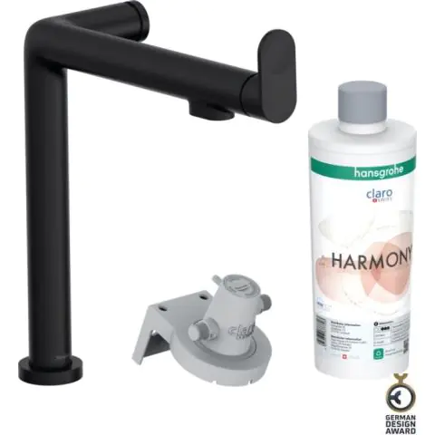 Смесител за кухня Hansgrohe Aqittura M91-H240, matt black, (21991)