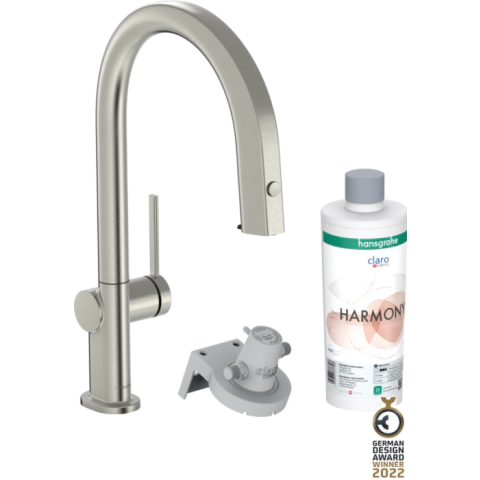 Смесител за кухня Hansgrohe Aqittura M91-H210, Stainless Steel Finish, pull-out, sBox, (21992)