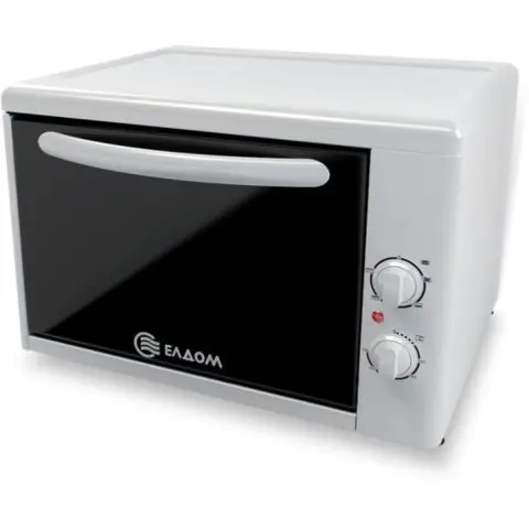 Мини фурна Елдом 204VW, 38 L, 2700W, Закрит долен нагревател, Бял, (13282)