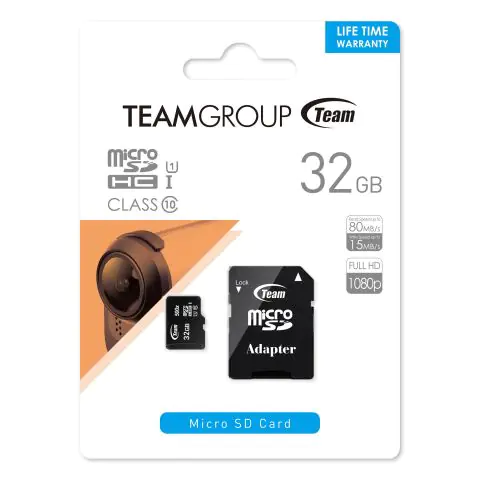 Карта памет Team Group 32GB Micro SDHC/SDXC, (35933387)