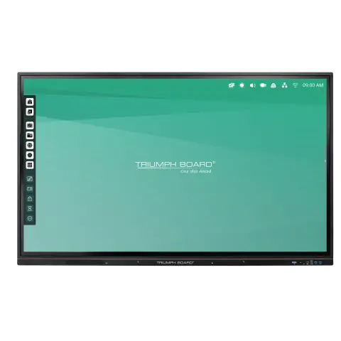 Интерактивен мулти-тъч дисплей TRIUMPH BOARD 86' IFP, Черен панел, Android 13, (35938371)
