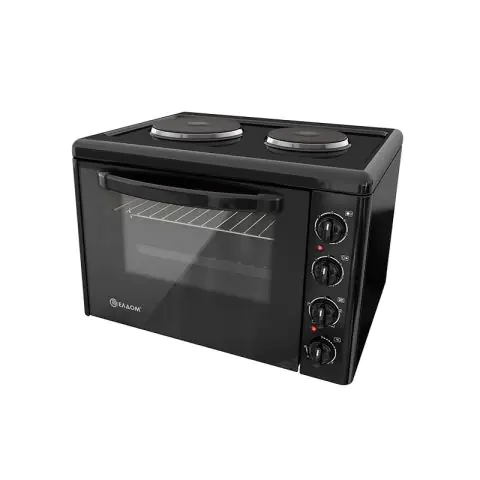 Готварска печка Елдом 203VFEN, 38L, Черен, (13207)