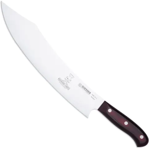 Шефски нож Giesser серия PremiumCut Barbecue No 1, Rocking Chefs, Micarta, 30см острие, (35945238)