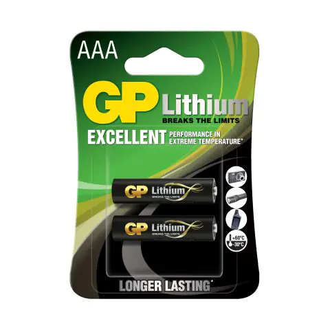 Литиева батерия GP CR03 AAA 1,5V 2бр. в блистер, (35933254)