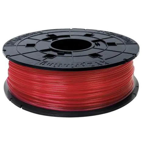 Консуматив за 3D принтер XYZprinting - PLA (NFC) filament , 1.75 mm, Clear RED, (35933751)