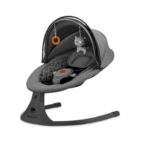 Люлка KinderKraft LUMI 2, Dark Grey, (35944611)