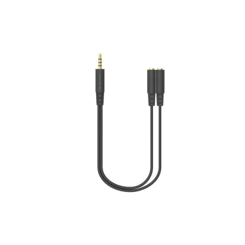 A4Tech Адаптер AD-3P 3.5mm жак мъжко - 2 х 3.5мм жак женско, (35940098)