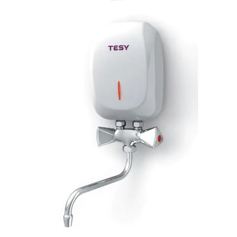 Бойлер TESY IWH 35 X02 KI, 3.5kW, Над мивка, Бял, (14303)