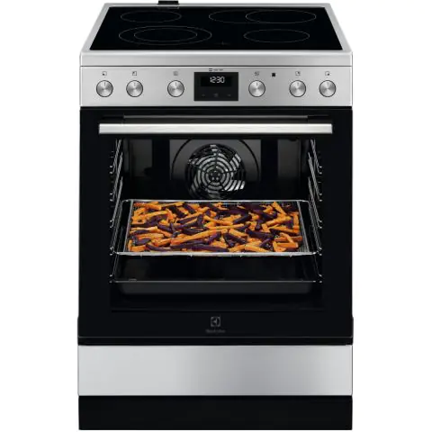 Готварска печка с керамичен плот Electrolux LKR64022AX, (35931200)